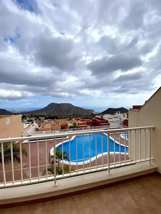 Bonitos Atardeceres Sobre Los Cristianos Chayofa Ισπανία