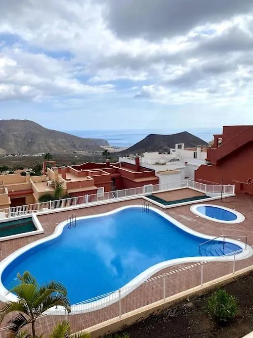 Bonitos Atardeceres Sobre Los Cristianos Chayofa Appartement