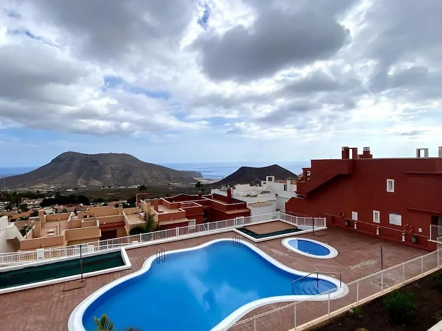 Bonitos Atardeceres Sobre Los Cristianos Chayofa Ισπανία